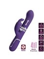 Pretty Love - Coale Rabbit Vibrator 4 In 1 Purple