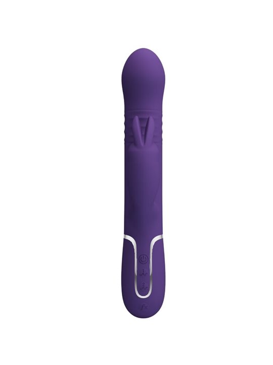 Pretty Love - Coale Rabbit Vibrator 4 In 1 Purple