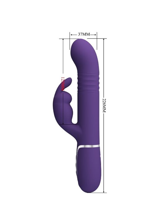 Pretty Love - Coale Rabbit Vibrator 4 In 1 Purple