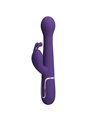 Pretty Love Dejon - Vibratore Rabbit Multifunzione 3 in 1 Viola