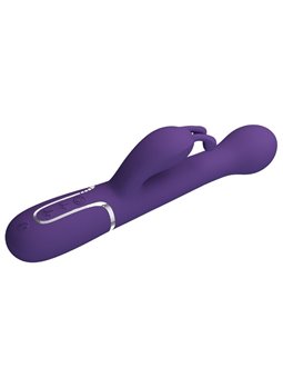Pretty Love Dejon - Vibratore Rabbit Multifunzione 3 in 1 Viola
