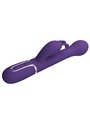 Pretty Love Dejon - Vibratore Rabbit Multifunzione 3 in 1 Viola