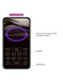 Pretty Love Hector - Vibratore con Elettrostimolazione e App Gratuita Viola
