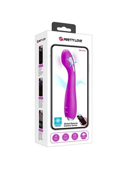 Pretty Love Hector - Vibratore con Elettrostimolazione e App Gratuita Viola