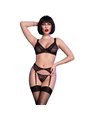 Chilirose - Cr 4692 Set Four Pieces Black S