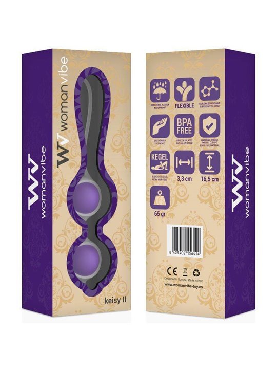 Womanvibe - Keisy II Silicone Balls