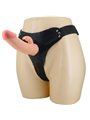 Pretty Love Mavis - Imbracatura Strap-On Universale con Dildo 19 Cm Beige