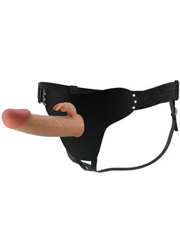 Pretty Love - Mavis Harness Universal Briefs With Dildo 19 Cm Natural