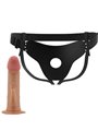 Pretty Love Mavis - Imbracatura Strap-On Universale con Dildo 19 Cm Beige