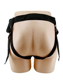 Pretty Love Marion - Imbracatura Strap-On con Dildo Vibrante 19 Cm Marrone