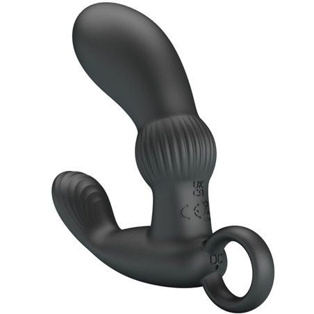 Pretty Love Cayla - Vibratore Massaggiatore Anale in Silicone Nero