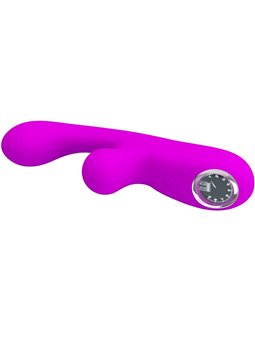 Pretty Love Skylar - Stimolatore Vibratore Rabbit in Morbido Silicone Viola