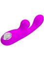 Pretty Love Skylar - Stimolatore Vibratore Rabbit in Morbido Silicone Viola