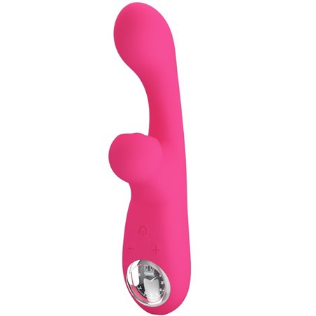 Pretty Love Skylar - Stimolatore Vibratore Rabbit in Morbido Silicone Rosa