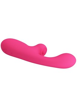 Pretty Love Skylar - Stimolatore Vibratore Rabbit in Morbido Silicone Rosa