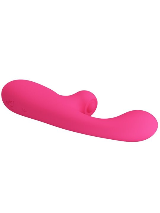 Pretty Love Skylar - Stimolatore Vibratore Rabbit in Morbido Silicone Rosa