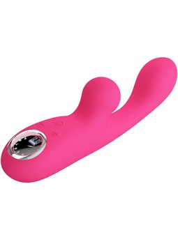 Pretty Love Skylar - Stimolatore Vibratore Rabbit in Morbido Silicone Rosa