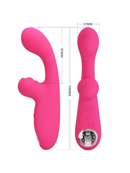 Pretty Love - Skylar Pink Stimulator Vibrator