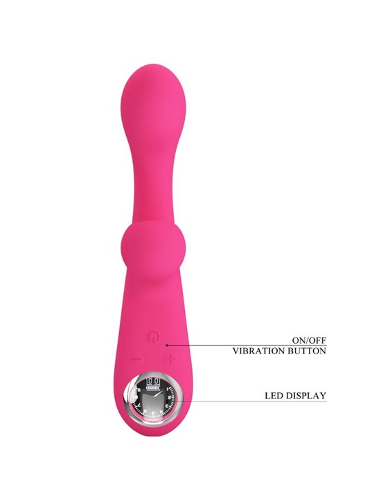 Pretty Love Skylar - Stimolatore Vibratore Rabbit in Morbido Silicone Rosa