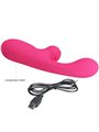 Pretty Love Skylar - Stimolatore Vibratore Rabbit in Morbido Silicone Rosa
