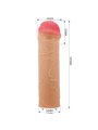 Pretty Love Nile - Guaina Fallica in Silicone per Estensione Pene 16,5 Cm