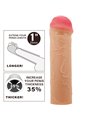 Pretty Love Nile - Guaina Fallica in Silicone per Estensione Pene 16,5 Cm