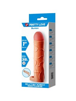 Pretty Love Bunion - Guaina Fallica in Silicone per Estensione Pene 16,5 Cm