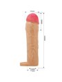 Pretty Love - Chane Penis Extender Cover Flesh
