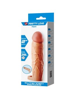 Pretty Love - Chane Penis Extender Cover Flesh
