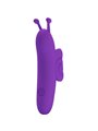 Pretty Love Snail - Stimolatore Vibratore da Dito in Silicone Morbido Viola