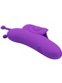 Pretty Love Snail - Stimolatore Vibratore da Dito in Silicone Morbido Viola