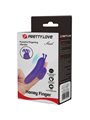 Pretty Love Snail - Stimolatore Vibratore da Dito in Silicone Morbido Viola