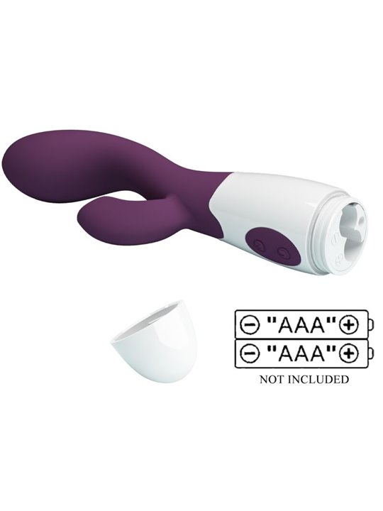 Pretty Love Brighty - Vibratore Rabbit per Punto G e Clitoride Viola