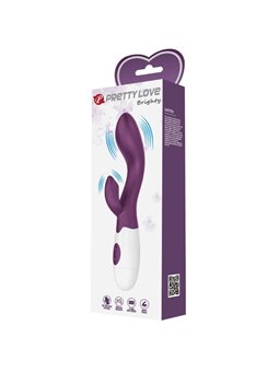 Pretty Love Brighty - Vibratore Rabbit per Punto G e Clitoride Viola