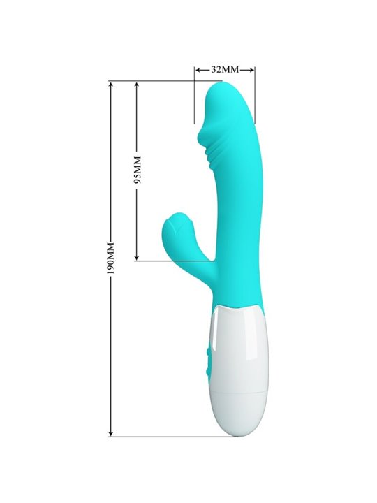 Pretty Love - Snappy G-Spot Vibrator Aqua Green