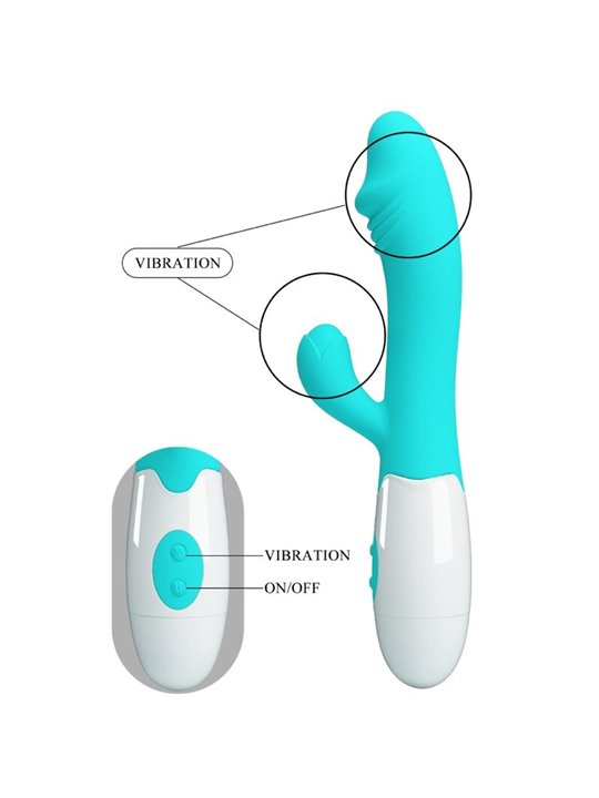 Pretty Love - Snappy G-Spot Vibrator Aqua Green