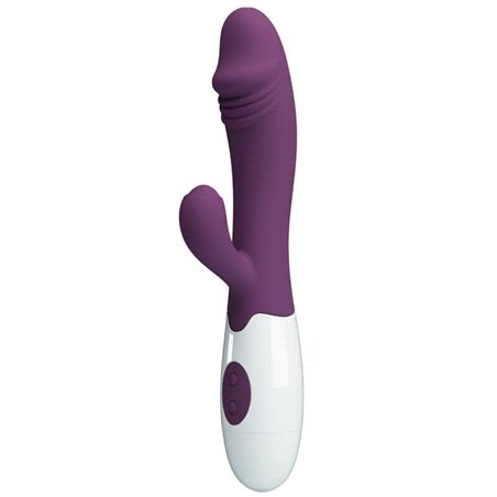 Pretty Love Snappy - Vibratore Rabbit per Punto G e Clitoride Viola
