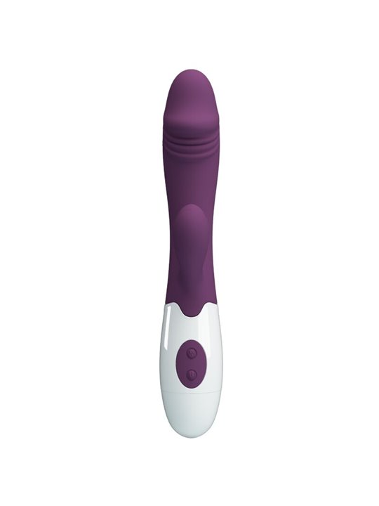 Pretty Love Snappy - Vibratore Rabbit per Punto G e Clitoride Viola