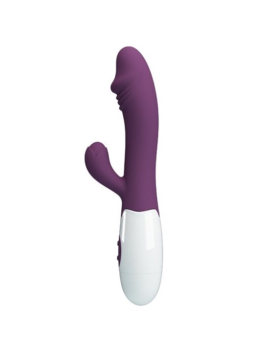 Pretty Love Snappy - Vibratore Rabbit per Punto G e Clitoride Viola