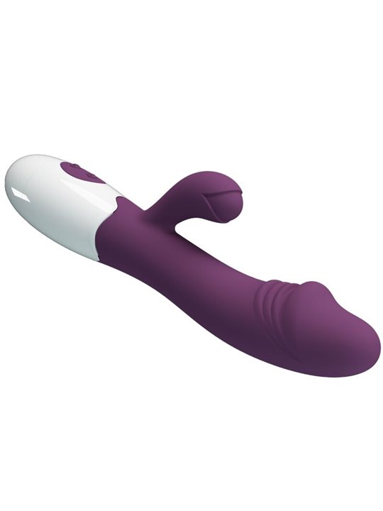 Pretty Love Snappy - Vibratore Rabbit per Punto G e Clitoride Viola
