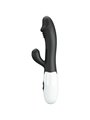 Pretty Love Snappy - Vibratore Rabbit per Punto G e Clitoride Nero