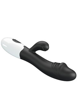 Pretty Love Snappy - Vibratore Rabbit per Punto G e Clitoride Nero