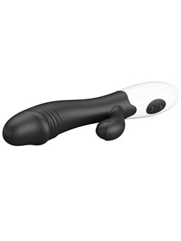 Pretty Love Snappy - Vibratore Rabbit per Punto G e Clitoride Nero
