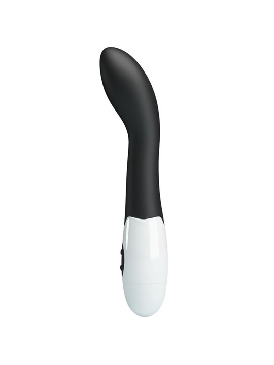 Pretty Love Bishop - Vibratore per Punto G in Silicone 30 Funzioni Nero