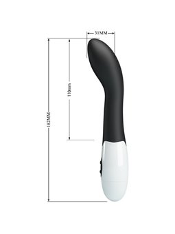Pretty Love - Bishop G-Spot Vibrator 30 Modes Black