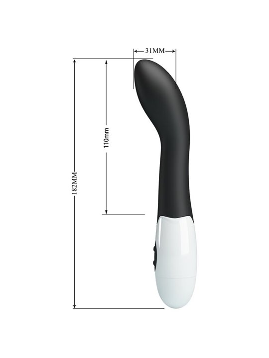 Pretty Love - Bishop G-Spot Vibrator 30 Modes Black