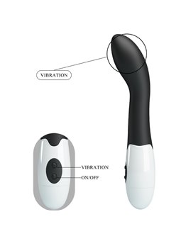Pretty Love - Bishop G-Spot Vibrator 30 Modes Black