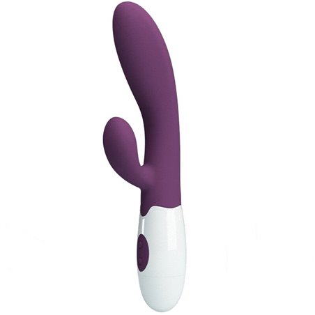 Pretty Love Alvis - Vibratore Rabbit per Punto G e Clitoride Viola