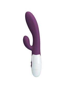 Pretty Love Alvis - Vibratore Rabbit per Punto G e Clitoride Viola