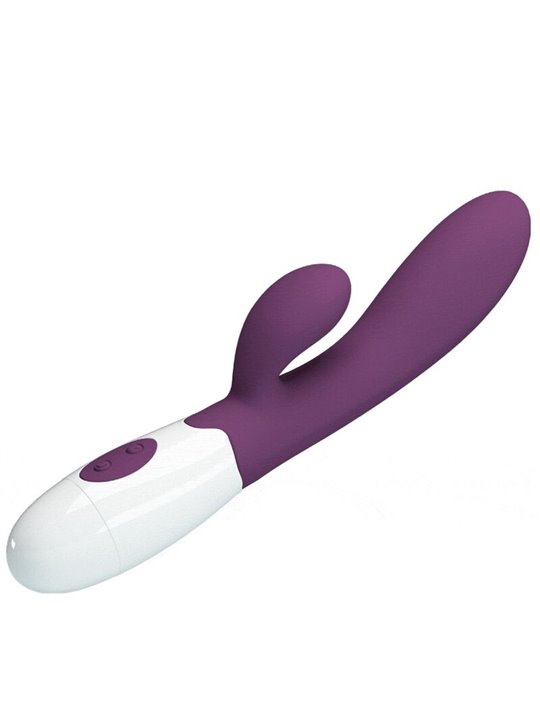 Pretty Love Alvis - Vibratore Rabbit per Punto G e Clitoride Viola